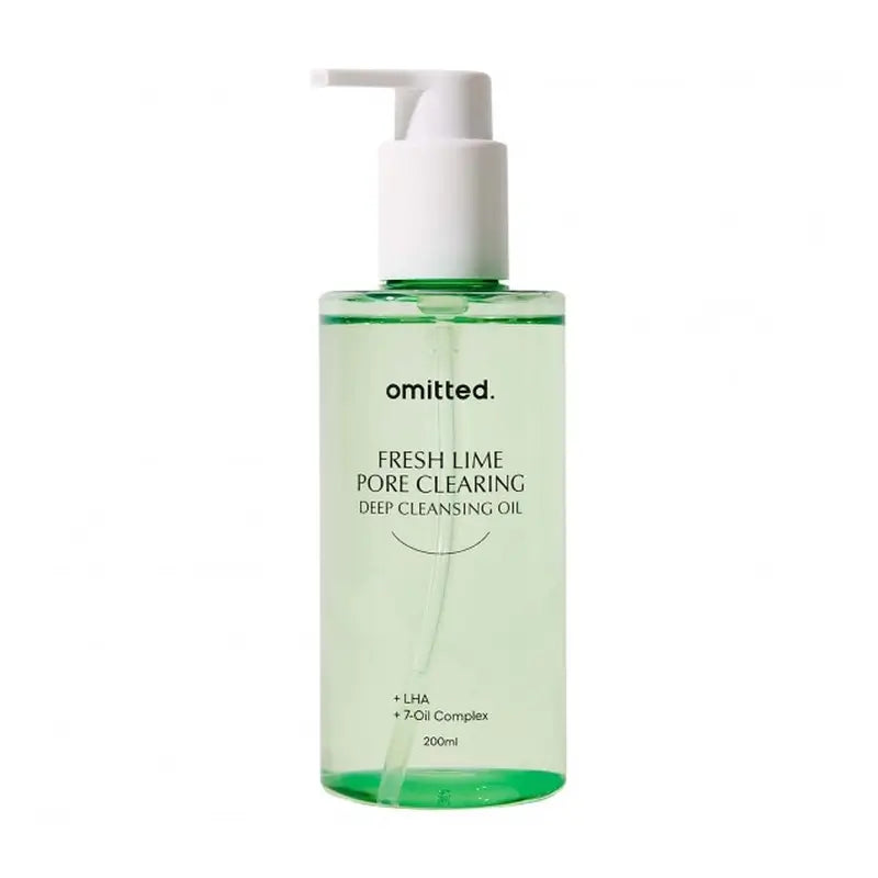 Omitted Fresh Lime Pore Clearing Deep Cleansing Oil , 200 ml