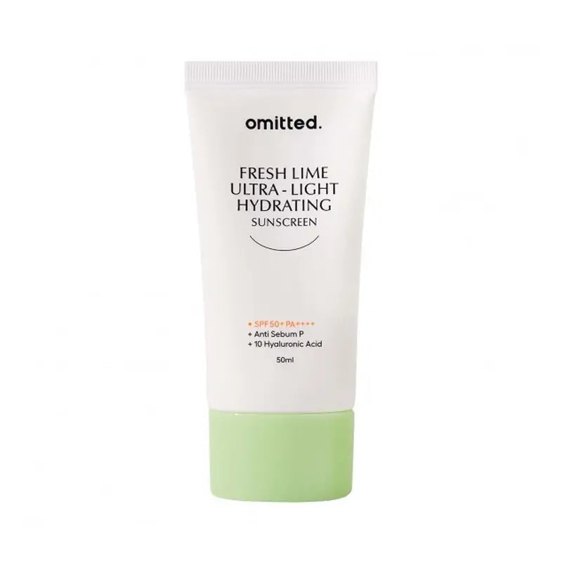 Omitted Fresh Lime Ultra Light & Hydrating Sunscreen , 50 gr