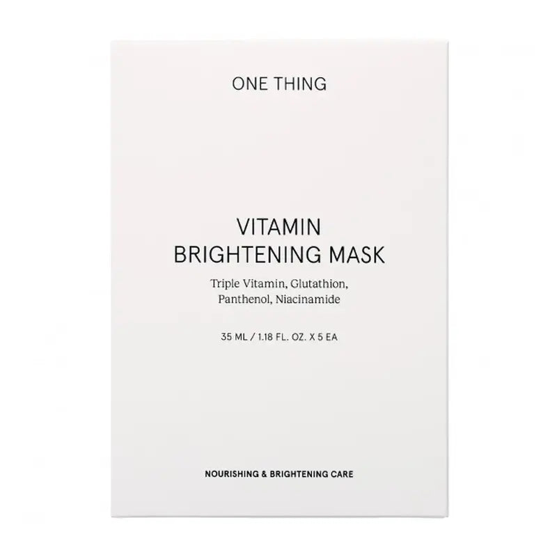 One Thing Vitamin Brightening Mask , 35 ml