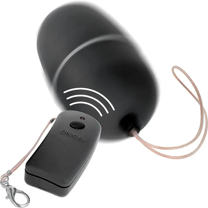 Online Remote Control Vibrating Egg - Black