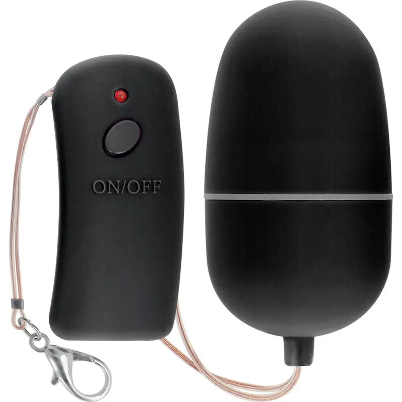 Online Remote Control Vibrating Egg - Black