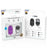 Online Remote Control Vibrating Egg M - Lilac