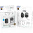 Online Remote Control Vibrating Egg S - Black