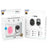Online Remote Control Vibrating Egg S - Pink