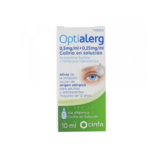 Cinfa Optialerg 5 Mg/ ml Eye drops 10 ml