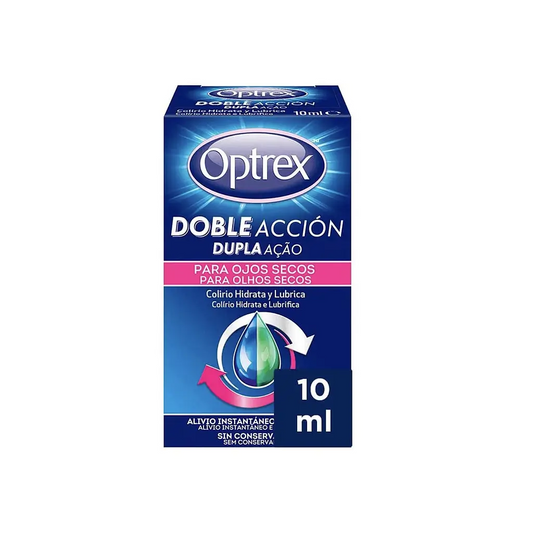 Optrex Multidose Double Action Eye Drops For Dry Eyes 10 ml