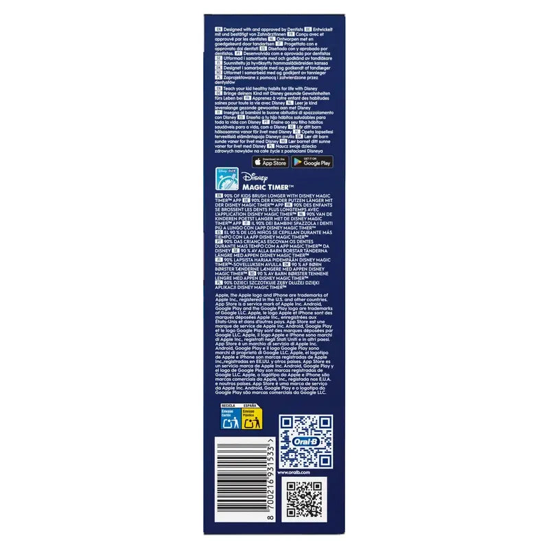 Oral B Braun iO2 Children's Stitch Toothbrush