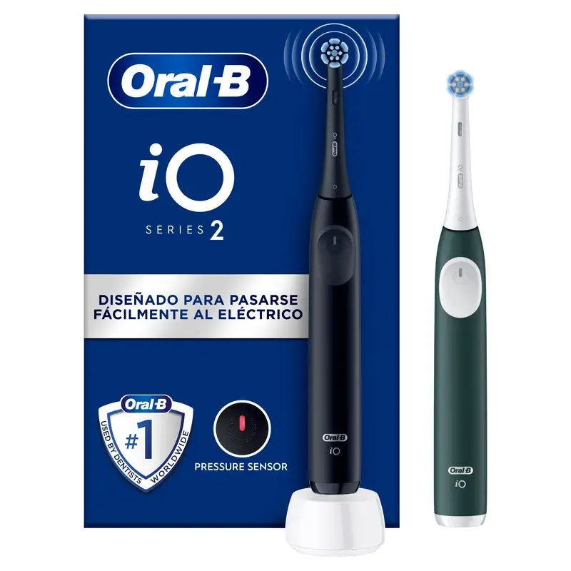 iO2 Duo Black/Green - Clean & Care