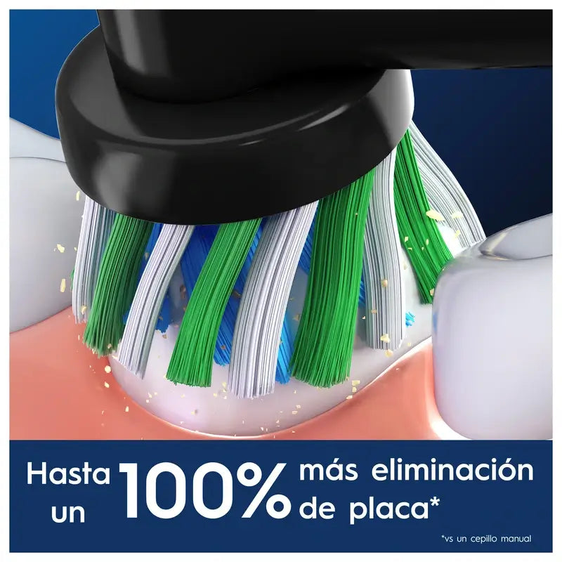 Oral-B Braun Cross Action Refill Black, 4 pcs.