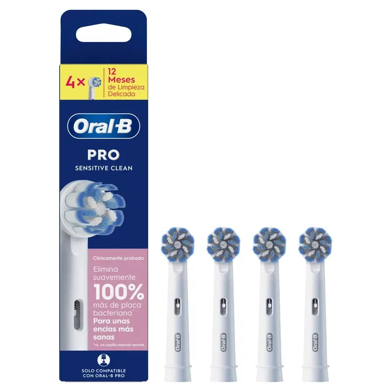 Oral-B Braun Sensitive Clean Refill, 4 pcs.