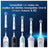 Oral-B Braun Sensitive Clean Refill, Pack Of, 6+2 pcs.