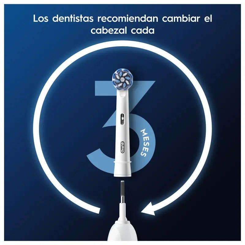 Oral-B Braun Sensitive Clean Refill, Pack Of, 6+2 pcs.