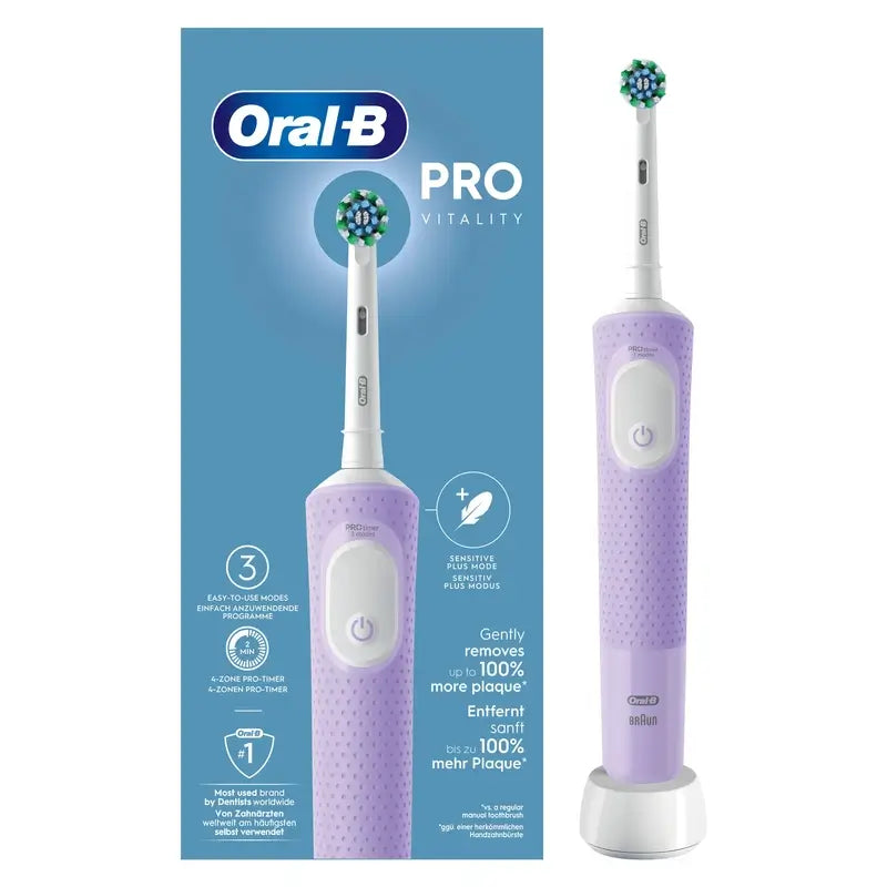 Oral-B Braun Vitality Pro Electric Toothbrush Purple, 1 piece