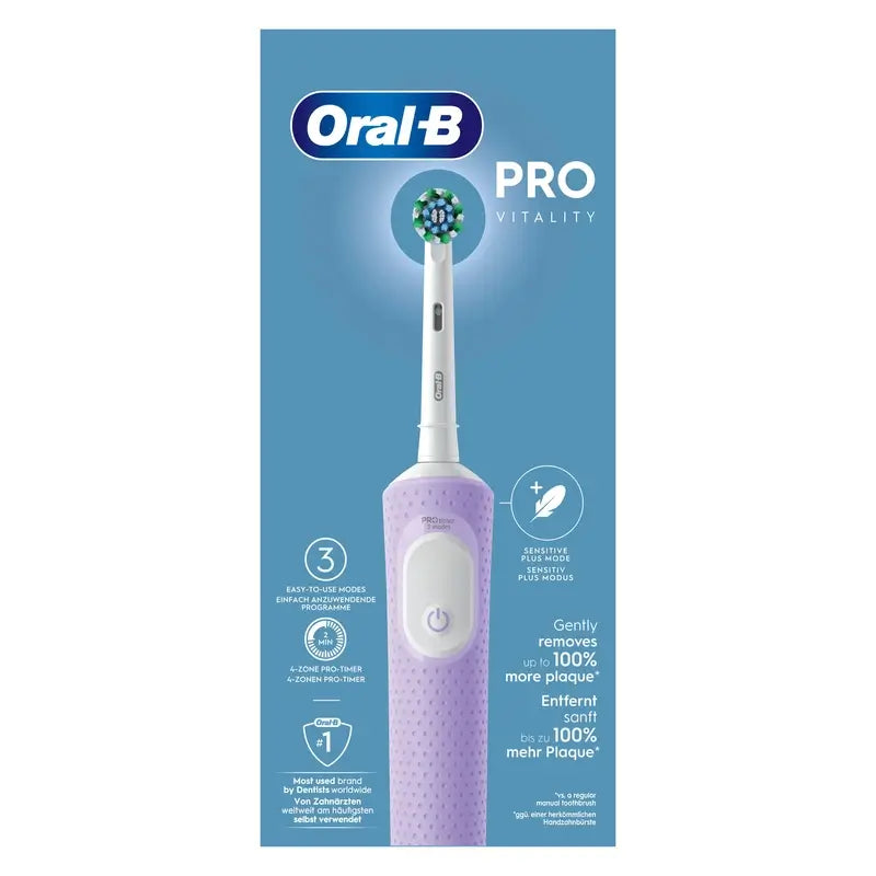 Oral-B Braun Vitality Pro Electric Toothbrush Purple, 1 piece