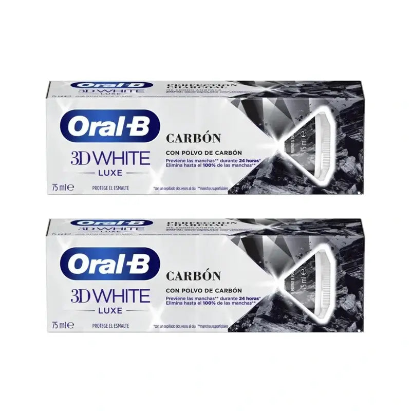 Oral-B Charcoal Toothpaste , 2X75 Ml