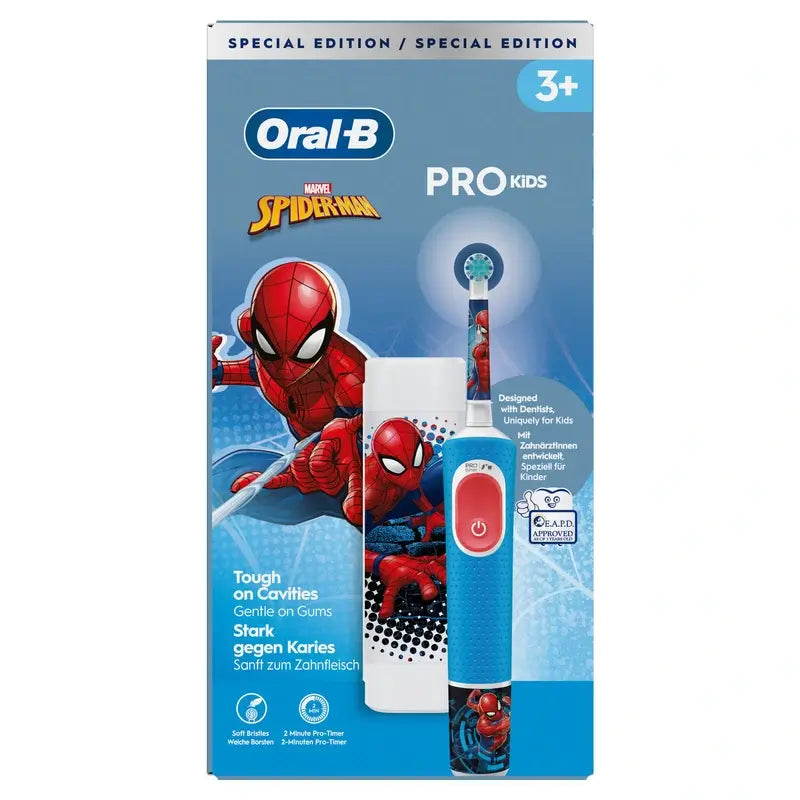 Oral-B Vitality Kids Box Rechargeable Toothbrush Spiderman