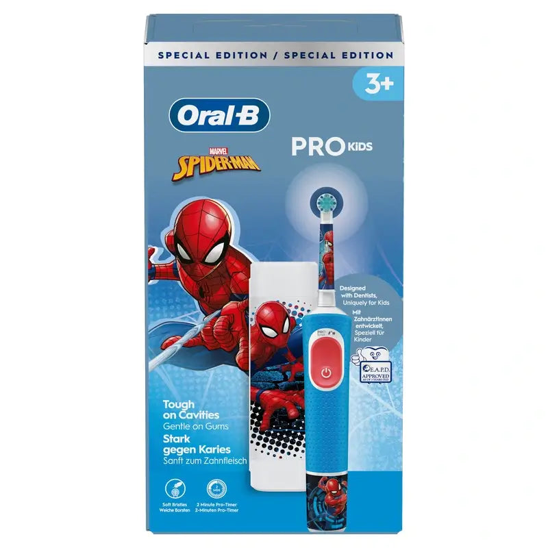 Oral-B Vitality Kids Box Rechargeable Toothbrush Spiderman