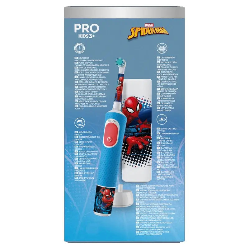 Oral-B Vitality Kids Box Rechargeable Toothbrush Spiderman
