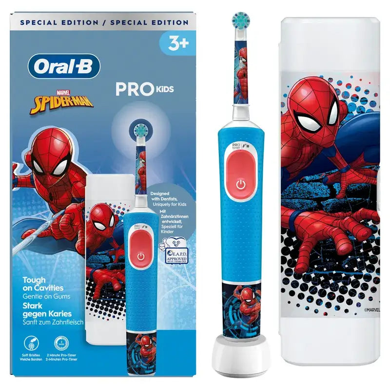 Oral-B Vitality Kids Box Rechargeable Toothbrush Spiderman