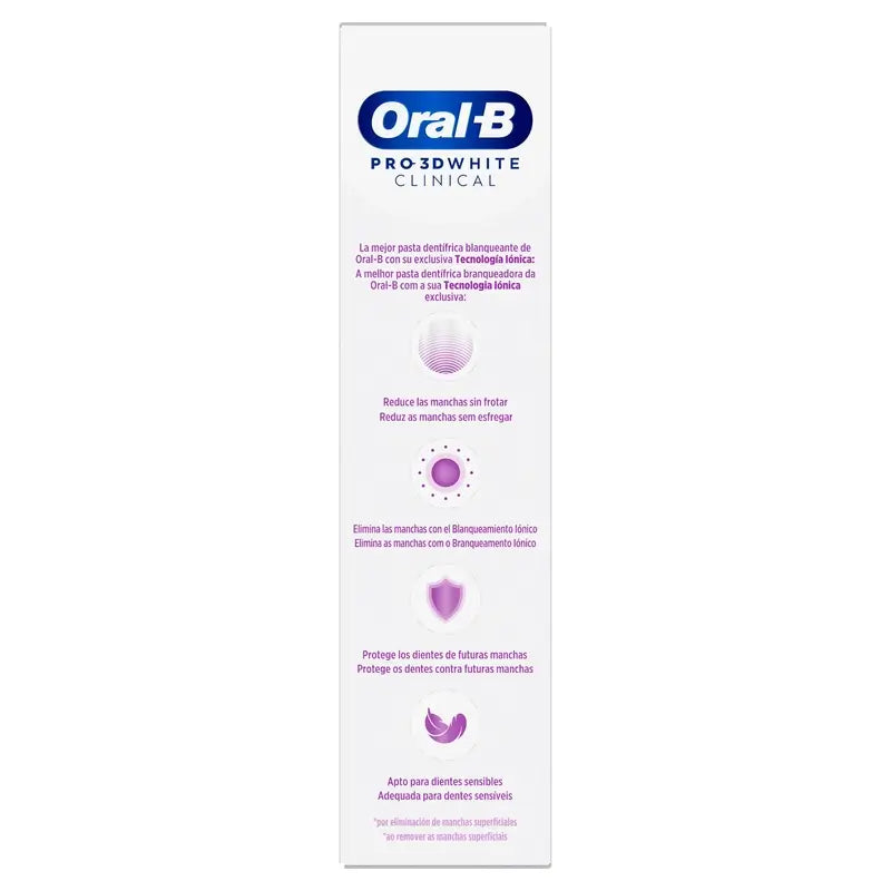 Oral-B 3Dw Radiant Whiteness Toothpaste , 75 ml
