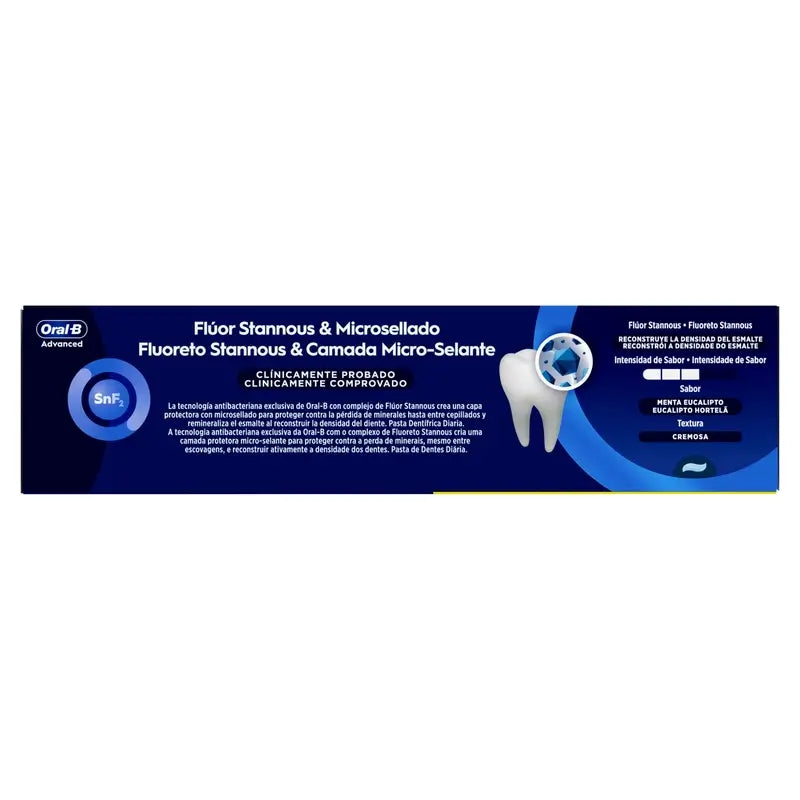 Oral-B Advanced Strengthens Enamel Duplo, 2x75 ml