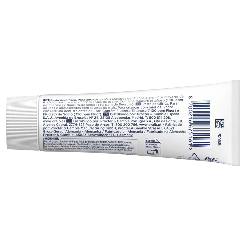 Oral-B Advanced Strengthens Enamel Duplo, 2x75 ml