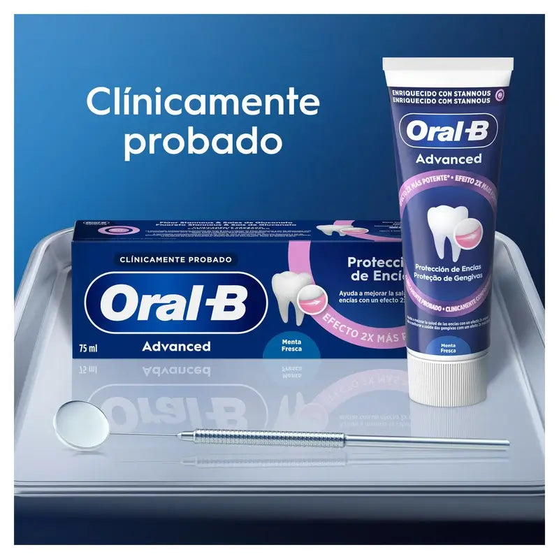 Oral-B Advanced Gum Protection Toothpaste Fresh Mint , 75 ml