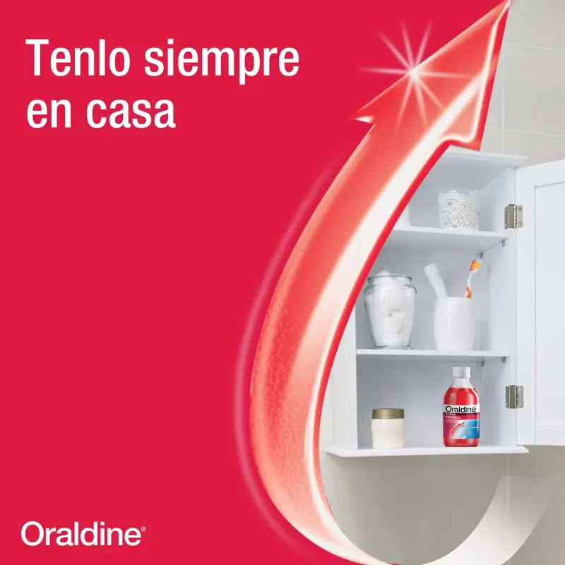 Oraldine Daily Use Antiseptic Antibacterial Mouthwash, 200 ml