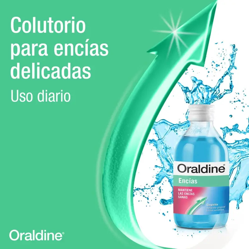 Oraldine Daily Use Anti-Gingivitis Gingival Mouthwash, 400 ml