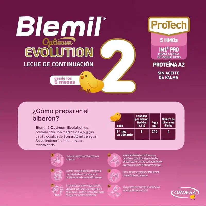 Blemil 2 Optimum Evolution, 2X800 g