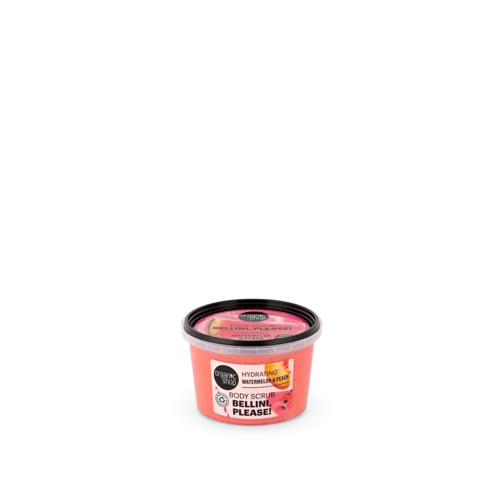 Organic Shop Bellini Moisturising Body Scrub, Please , 250 ml