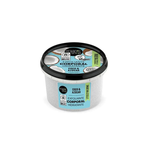 Organic Shop Organic Shop Moisturising Coconut Body Scrub, 250 Ml