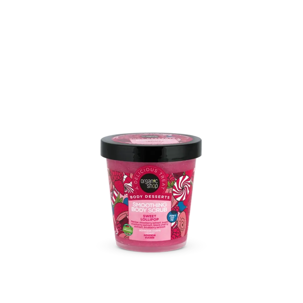 Organic Shop Lollipop Body Scrub, 450 Ml