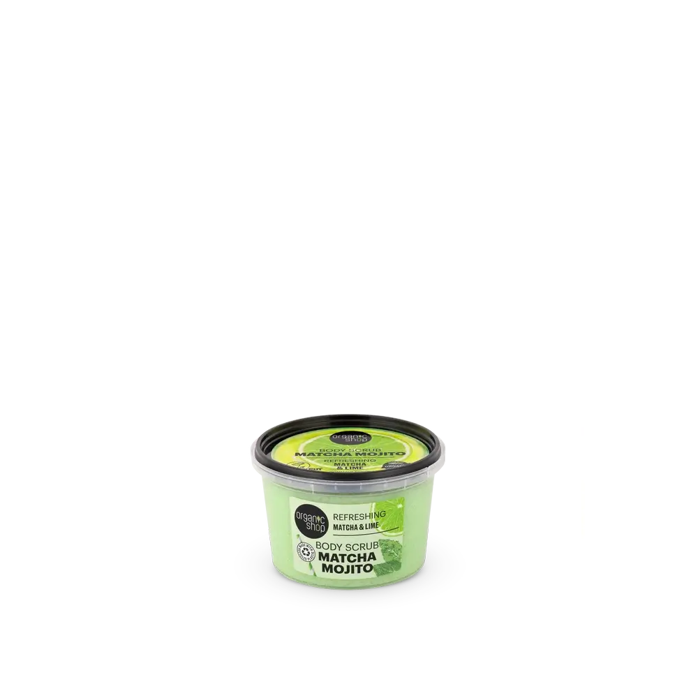 Organic Shop Refreshing Matcha Mojito Body Scrub , 250 ml