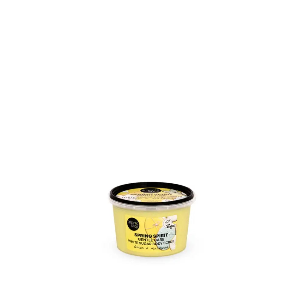 Organic Shop Spring Spirit Gentle Sugar Body Scrub, 250 Ml