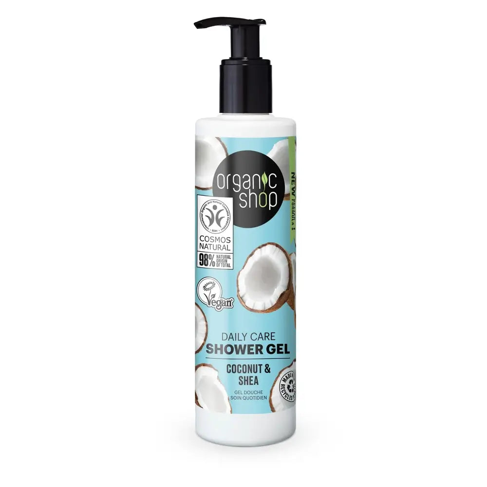 Organic Shop Organic Shop Coconut & Shea Butter Daily Care Shower Gel, 280 Ml