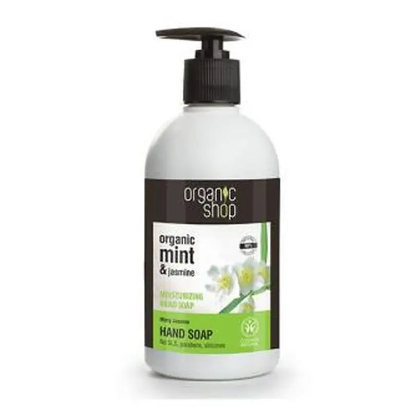 Organic Shop Jasmine Mint Moisturising Hand Soap 500Ml.