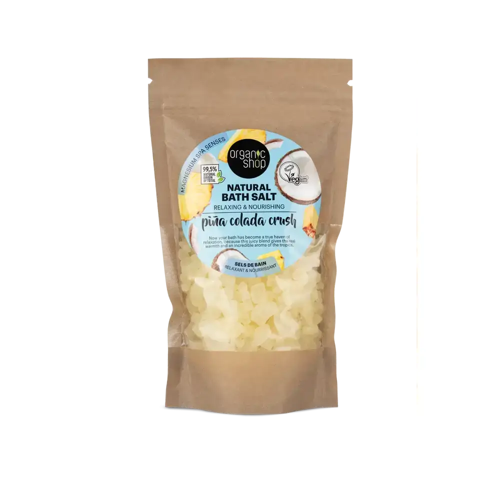 Organic Shop Natural Bath Salts Pineapple Crush Crush, 500 G