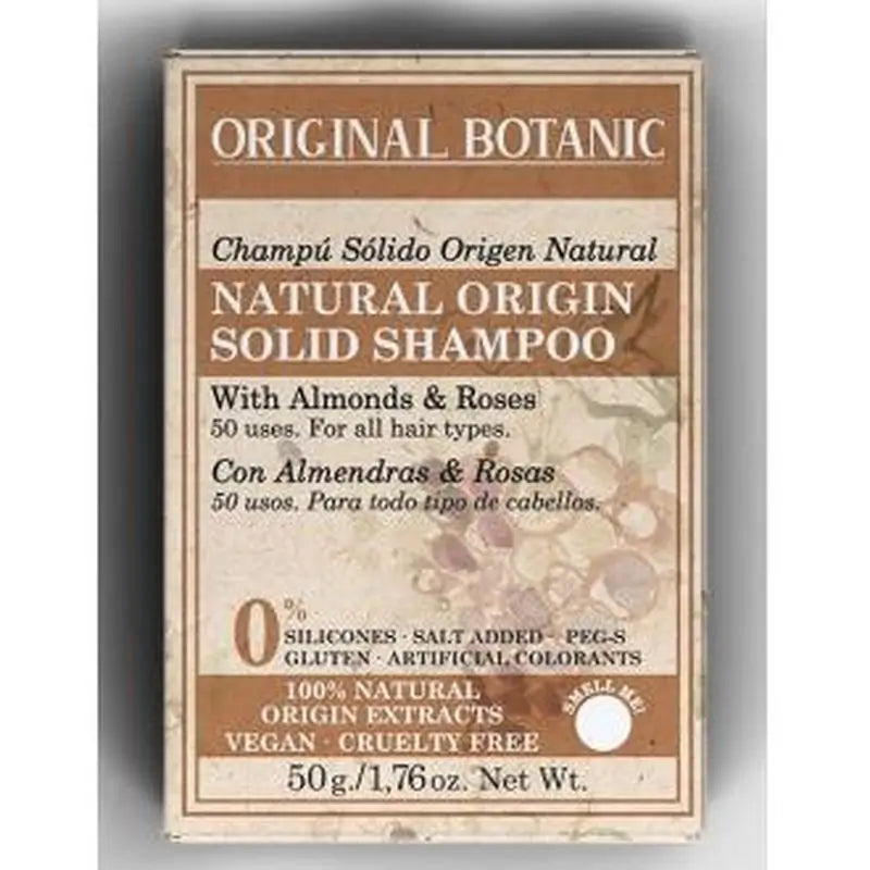 Original Botanic Solid Shampoo All Hair Types 50 Gr