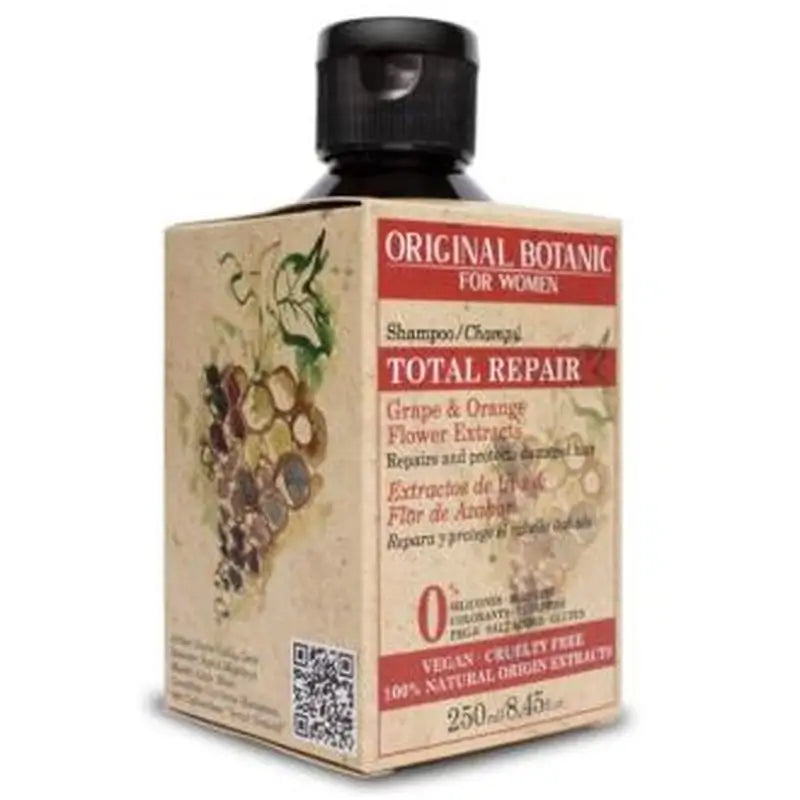 Original Botanic Total Repair Women Shampoo Damaged Hair 250Ml.