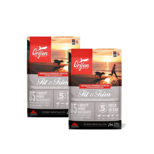 Orijen Canine Adult Fit&Trim 11,4 Kg Dog Food , pack 2