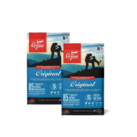 Orijen Canine Adult Original 11,4 Kg Dog Food , pack 2