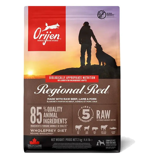Orijen Canine Adult Regional Red 2Kg dog food