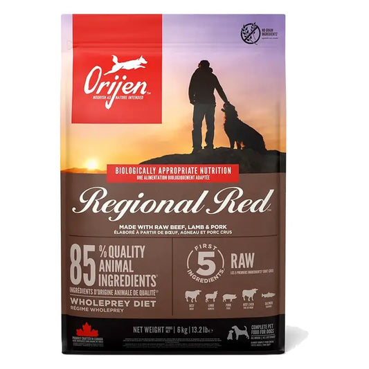 Orijen Canine Adult Regional Red 6Kg dog food