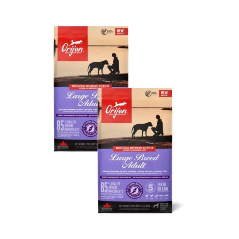 Orijen Canine Large Breed 11-pack (2 x 4 kg)