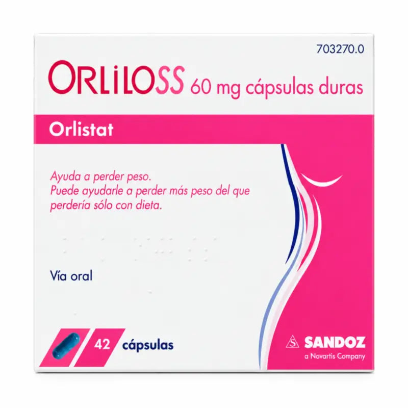 Orliloss 60 mg 42 Capsules