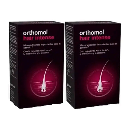 Orthomol Hair Intense, Pack 2 x 60Caps.