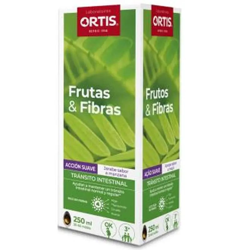 Ortis Fruit and Fibre Mild Action Syrup 250ml.
