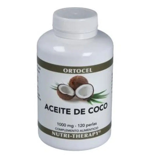 Ortocel Nutri-Therapy Coconut Oil 1000Mg. 120 Pearls