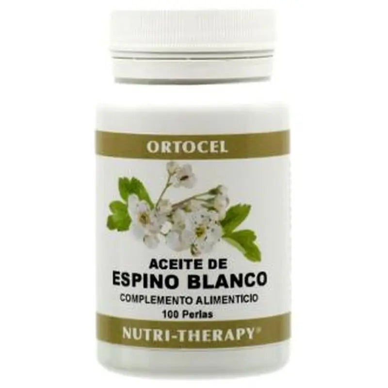 Ortocel Nutri-Therapy Hawthorn Oil 300Mg. 100 Pearls